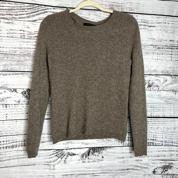 Tahari Sweaters - Tahari Pure Luxe 100% Cashmere Sweater Beige Lg